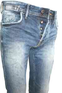 JACK & JONES  TIM LEON SC 256 INDIGO KNIT